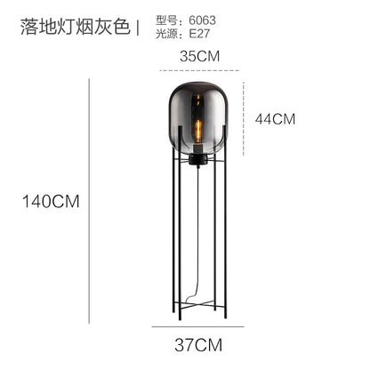 Modern Floor Lamp With Bulb