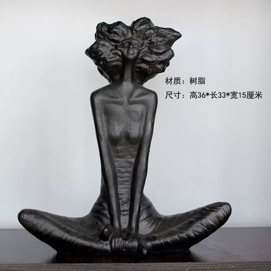 Abstract Serenity Sculpture — The Essence of Calm Elegance