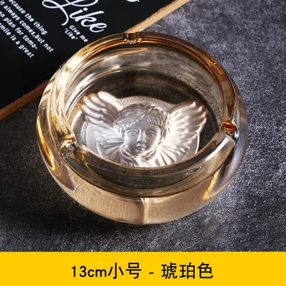 3D Angel Ashtray Crystal
