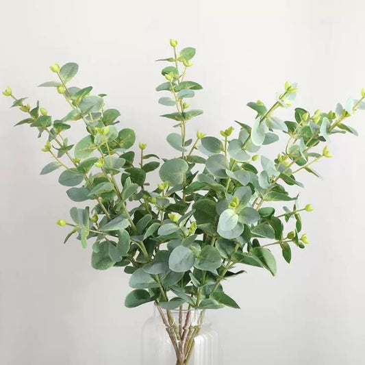 Artificial Eucalyptus Bunches- Pack Of 3