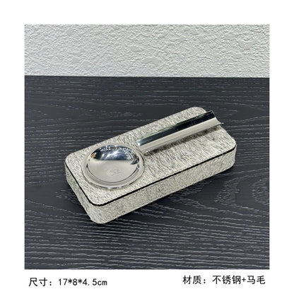 Ashtray Made From Hair Horse