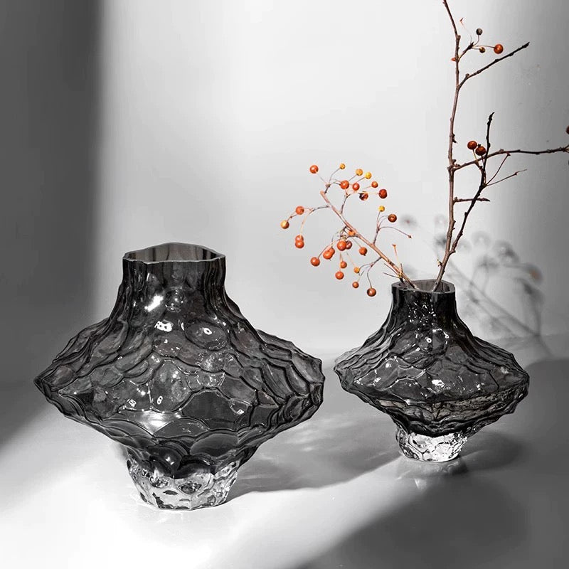 Trendy Glass Vases - Set Of 2