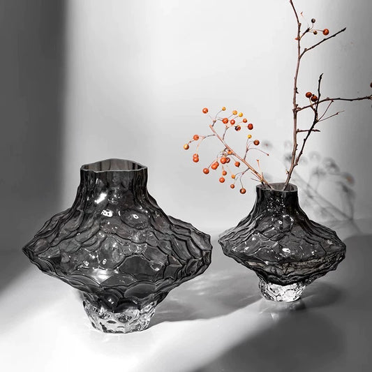 Trendy Glass Vases - Set Of 2