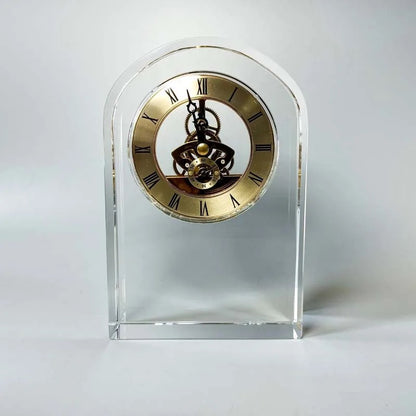 Timeless Elegance Exquisite Transparent Clock