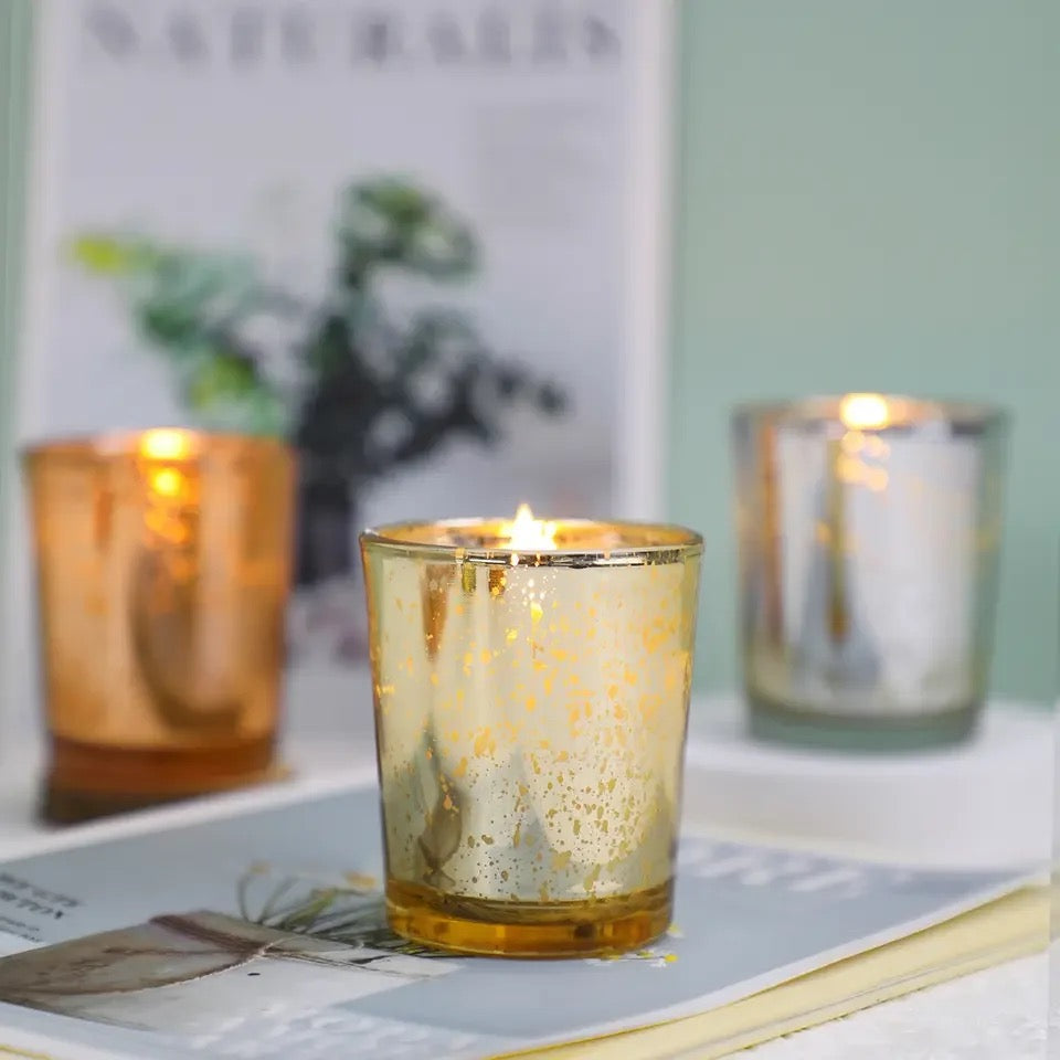 Golden Elegance Scented Candle