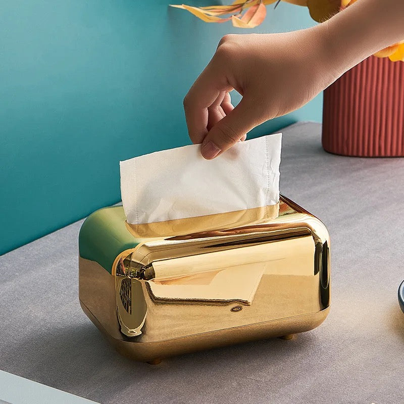 Luxury Metallic Tissue Boxes