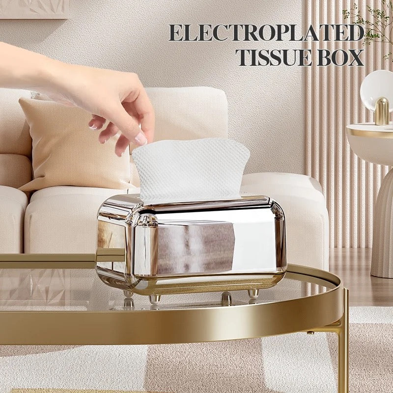 Luxury Metallic Tissue Boxes