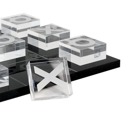 Crystal Tic Tac Toe Set