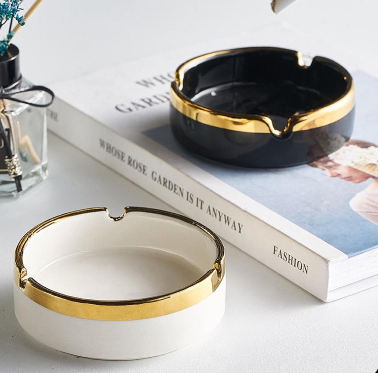 Ceramic Ashtray - Pack Of 2