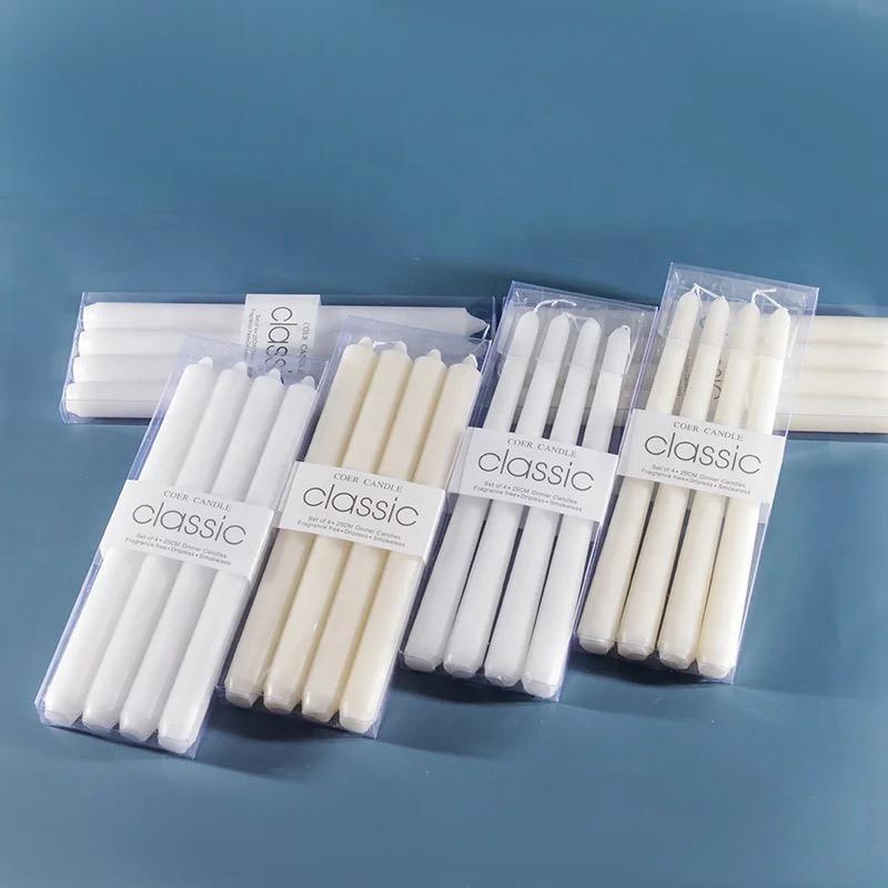 Pack Of 4 Pillars Candles