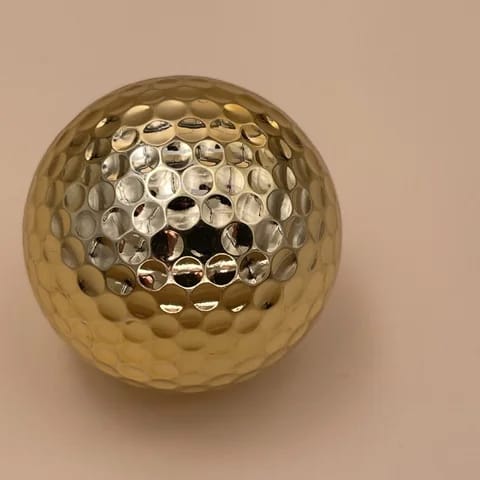 Charming Ceramic Decor Balls- Set Of 2 Different Sizes