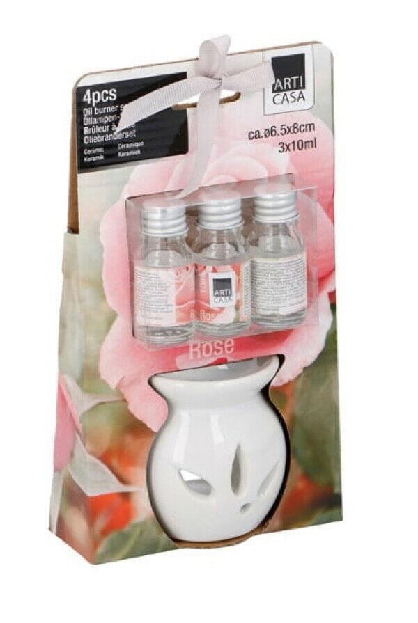 Ceramic Oil Burner With 3 Oil Set