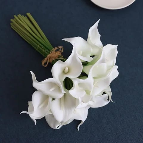 White kalla Bouquet - Pack Of 2