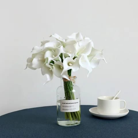 White kalla Bouquet - Pack Of 2