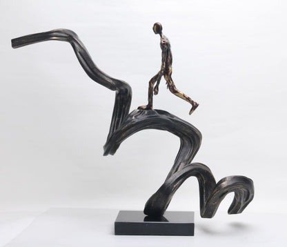 Climbing Man Sculpture