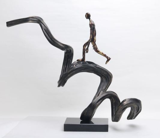 Climbing Man Sculpture