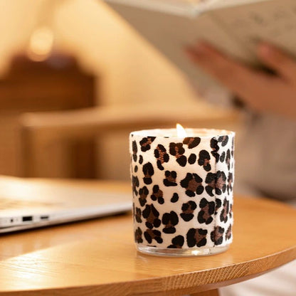 Wild Love Soy Candle – Leopard Print (pack of 2)