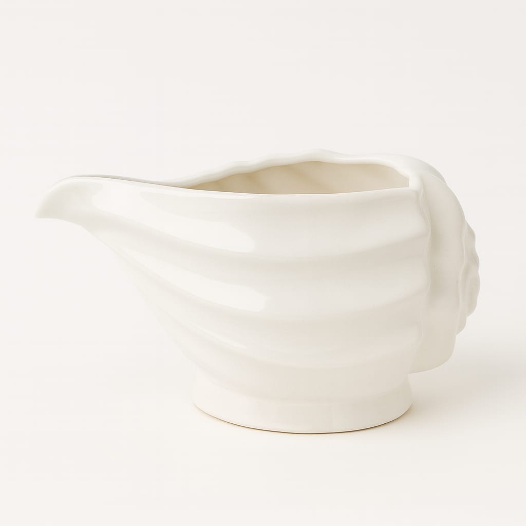 Elegant Shell-Shaped Decorative Bowl