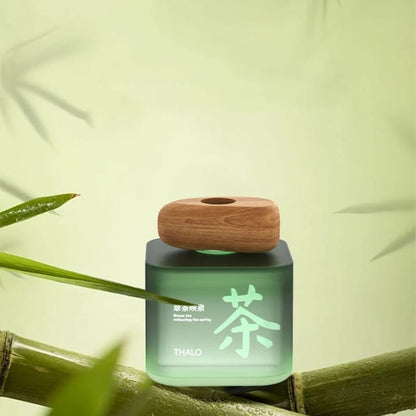 Reed Diffuser in Glass Bottle with Wooden Lid