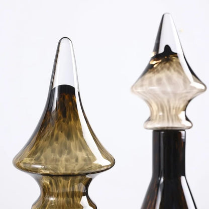 Luxury Glass Bottles set of 3