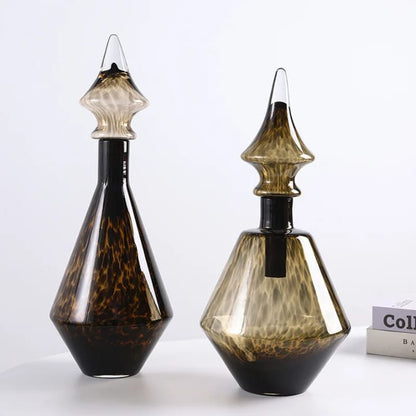 Luxury Glass Bottles set of 3