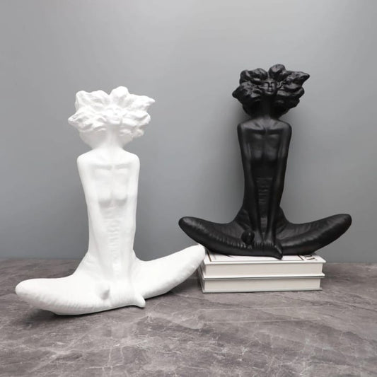 Abstract Serenity Sculpture — The Essence of Calm Elegance