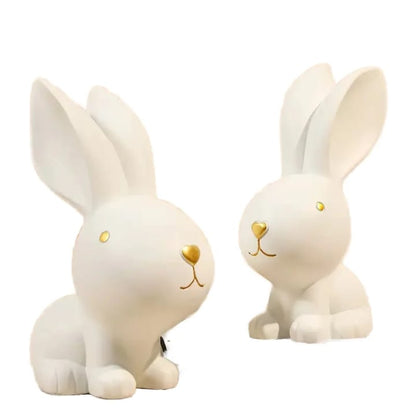 Elegant Rabbit Decor SET