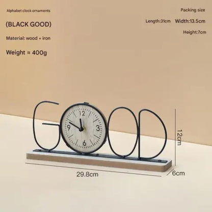 GOOD Decorative Clock -SET OF 2