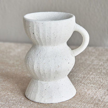 Modern Sculptural Candle Holders SET OF 2