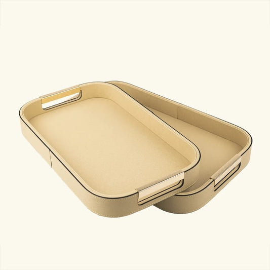 Leather Serving Tray
