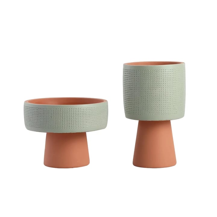Modern Ceramic Planter Set