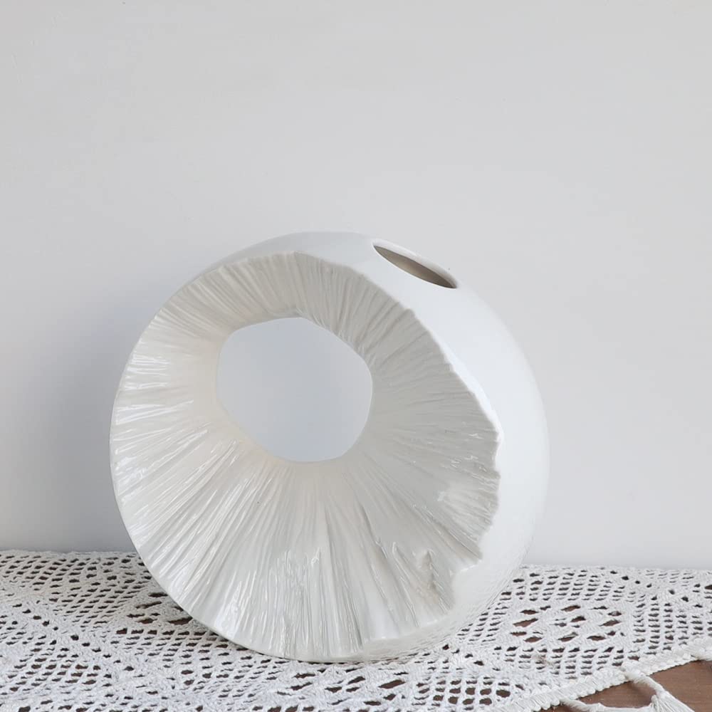 Radiant Circular Vase SET OF 2