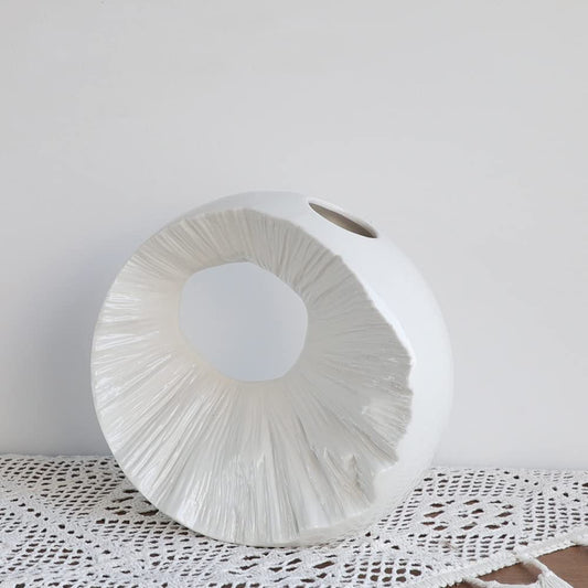 Radiant Circular Vase SET OF 2