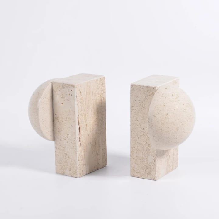 Modern Marble Bookends