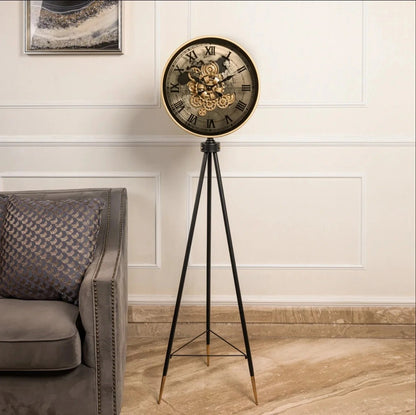 Elegant Vintage Floor Clock Stand