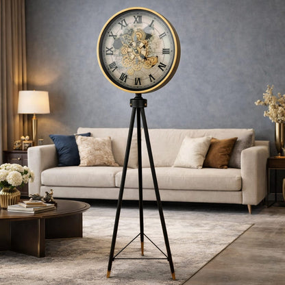 Elegant Vintage Floor Clock Stand