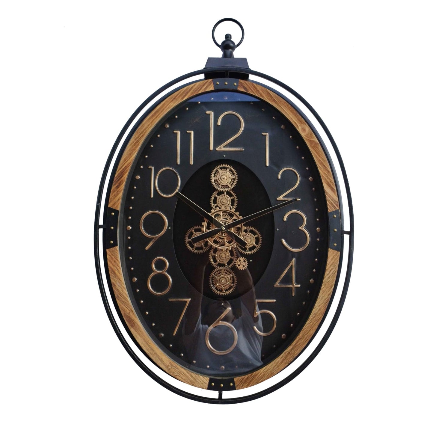 Vintage Pocket Watch Style Wall Clock