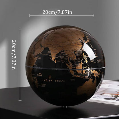 360° Rotating Battery-Powered Globe