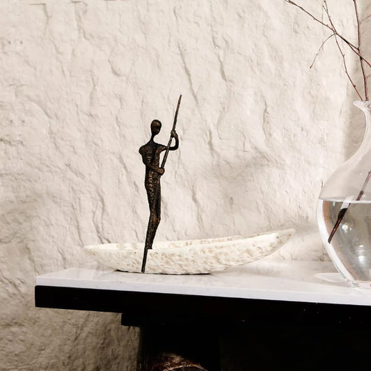 Modern Boat Sculpture