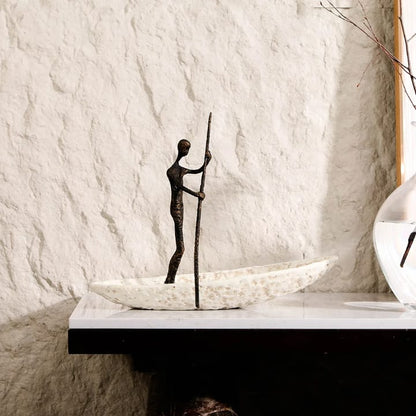 Modern Boat Sculpture