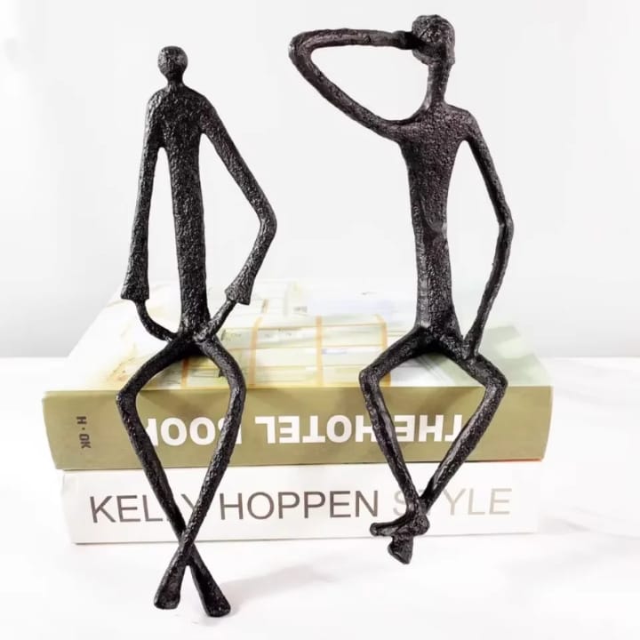 Modern Abstract Figurine Set OF 3