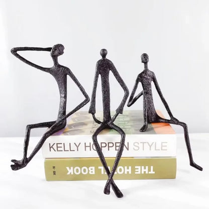 Modern Abstract Figurine Set OF 3
