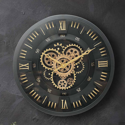 Vintage Gear Wall Clock 45CM