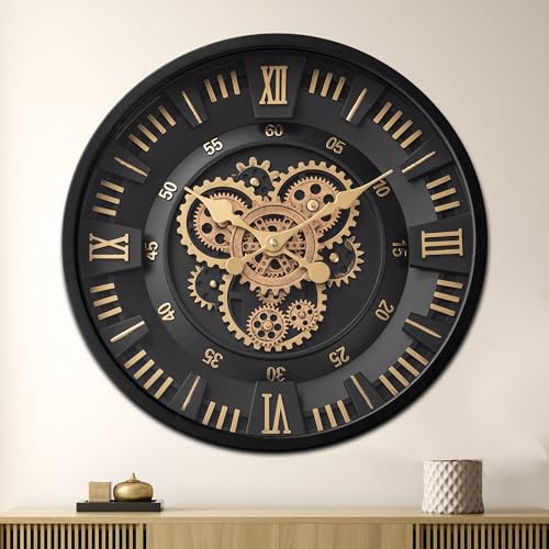 Vintage Gear Wall Clock 45CM