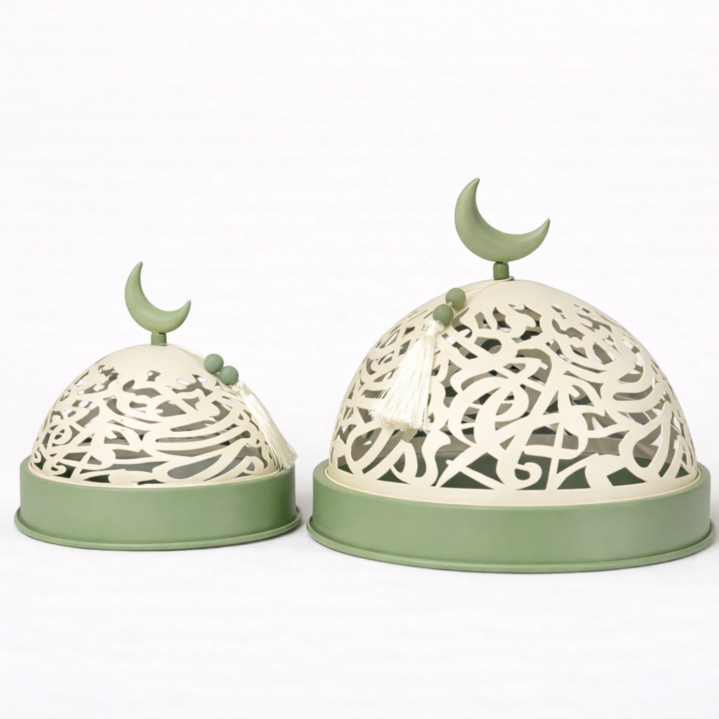 Decorative Crescent Dates Bowl