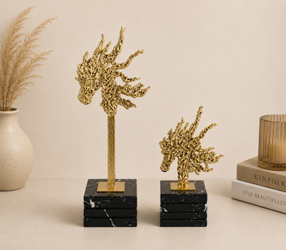 Luxury Artistic Décor Sculpture - SET OF 2