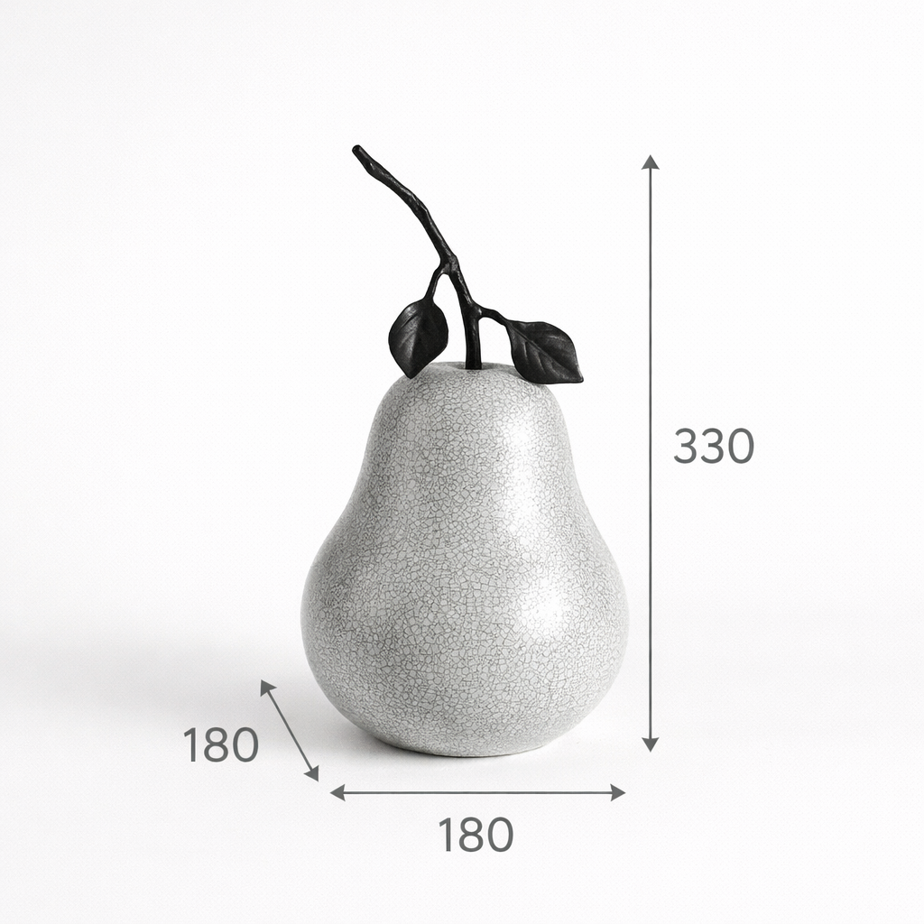 Modern Fruit Decor Sculpture