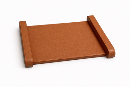 Leather Decorative Tray Set with a Luxurious Touch