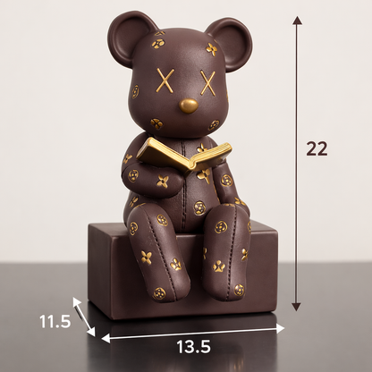 Elegant Bear Decor Figurine