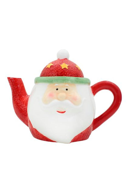 Santa Claus Ceramic Teapot – A Cozy Christmas Touch